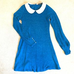 Wednesday Addams Peter Pan Sweater Dress 💙